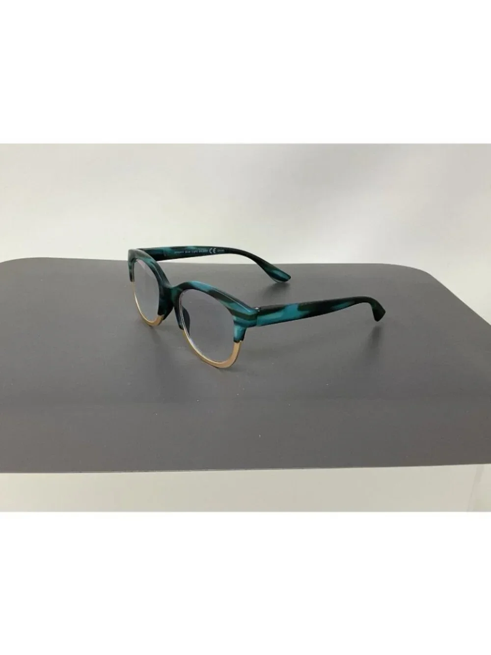 Peepers Georgia 3236 +2.75Readers Reading Glasses Teal Gold